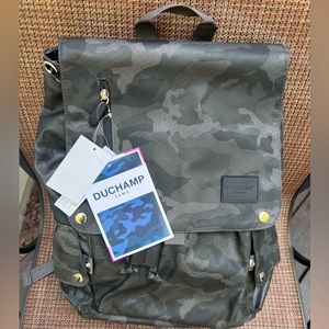 Duchamp gray camouflage backpack